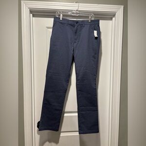 Gap Men’s Blue Straight Fit Khakis Size 32x32 NWT